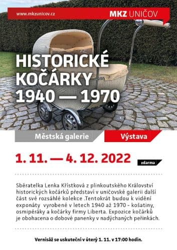 Historické kočárky 1940 — 1970