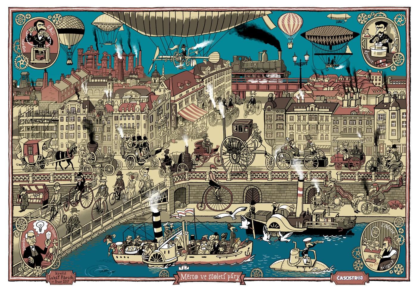 Lukáš Fibrich - Ilustrace a komiksy