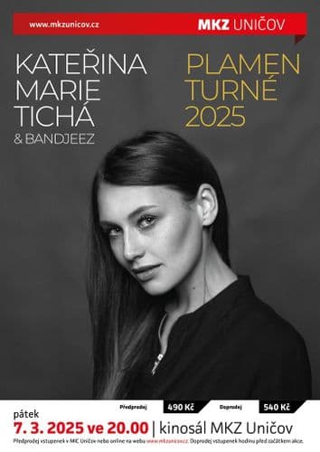 KATEŘINA MARIE TICHÁ & BANDJEEZ - PLAMEN TURNÉ 2025