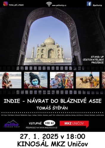 Tomáš Štěpán - Indie - návrat do bláznivé Asie
