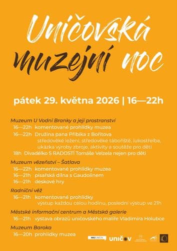 Uničovská muzejní noc 2026