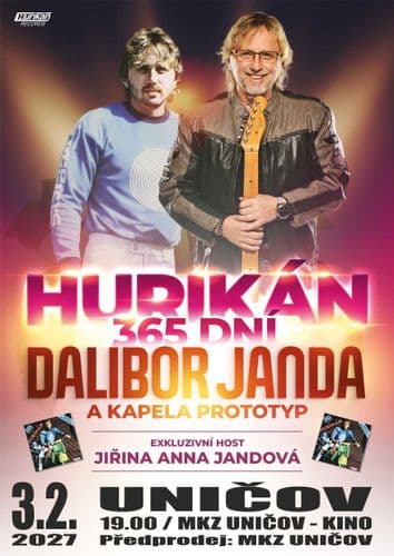Galakoncert Dalibora Jandy - Hurikán 365 dní
