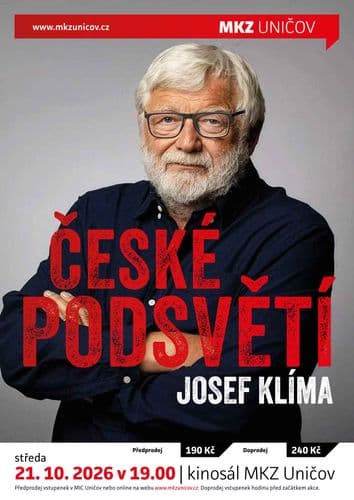 ČESKÉ PODSVĚTÍ — beseda s Josefem Klímou