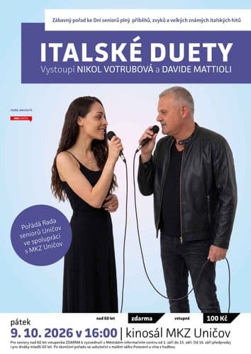 Den seniorů: Italské duety