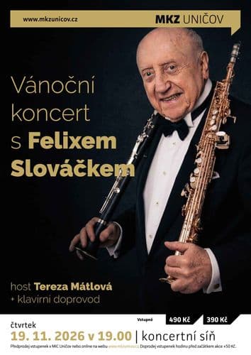 Vánoční koncert s Felixem Slováčkem